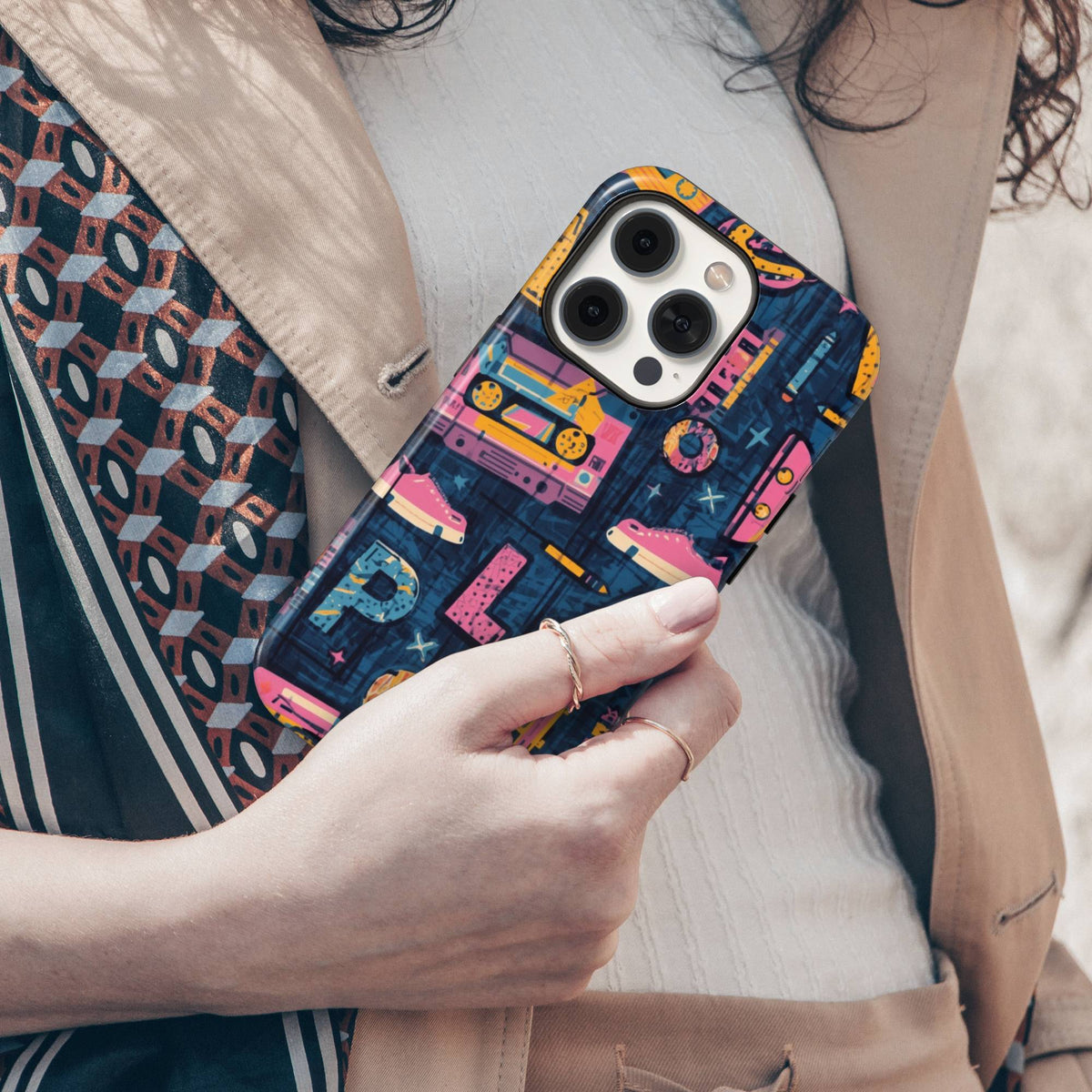 Retro Cassette Phone Case