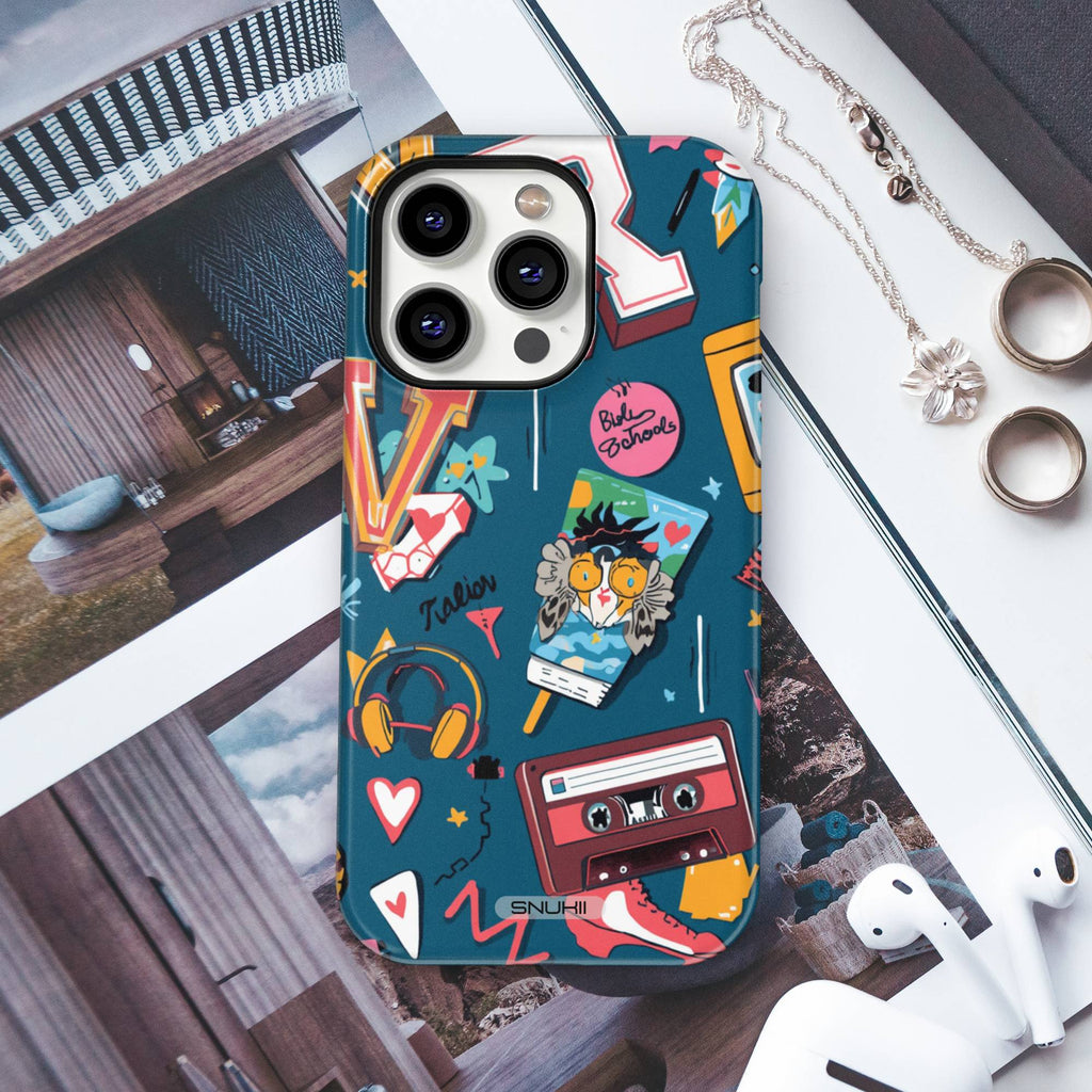 Retro 90s Aesthetic Tough Phone Case