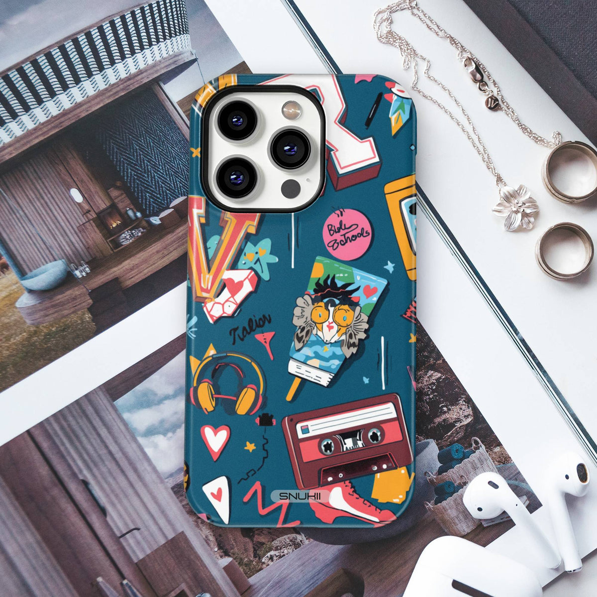 Retro 90s Aesthetic Tough Phone Case