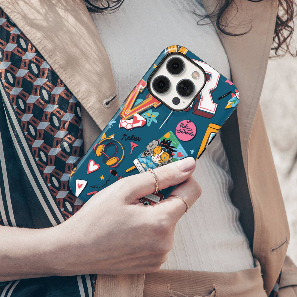 Retro 90s Aesthetic Tough Phone Case