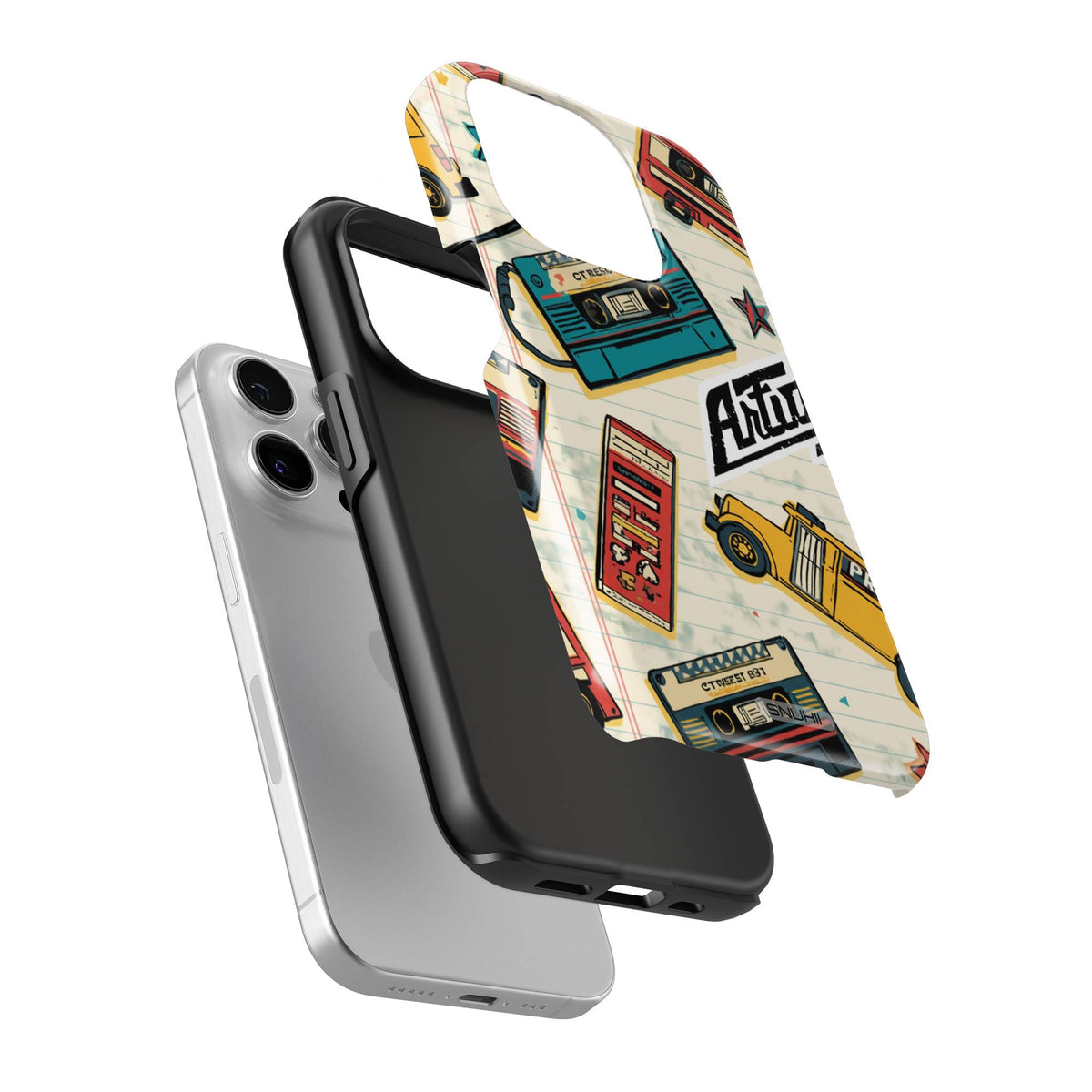Retro Aesthetic Tough Phone Case