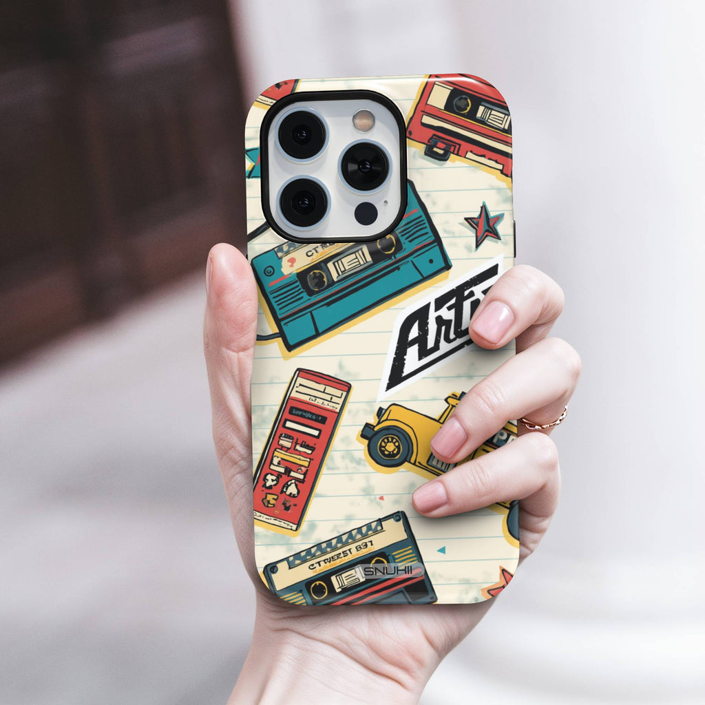 Retro Aesthetic Tough Phone Case
