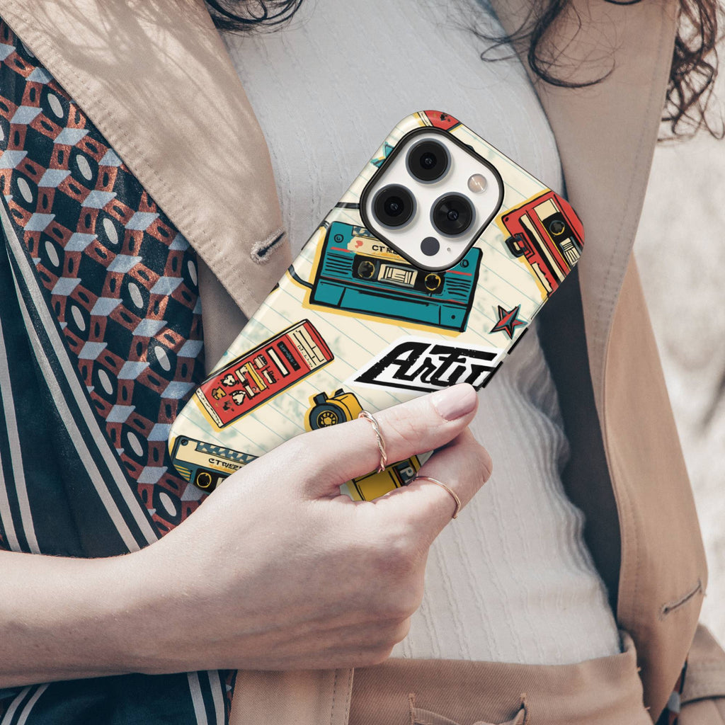 Retro Aesthetic Tough Phone Case