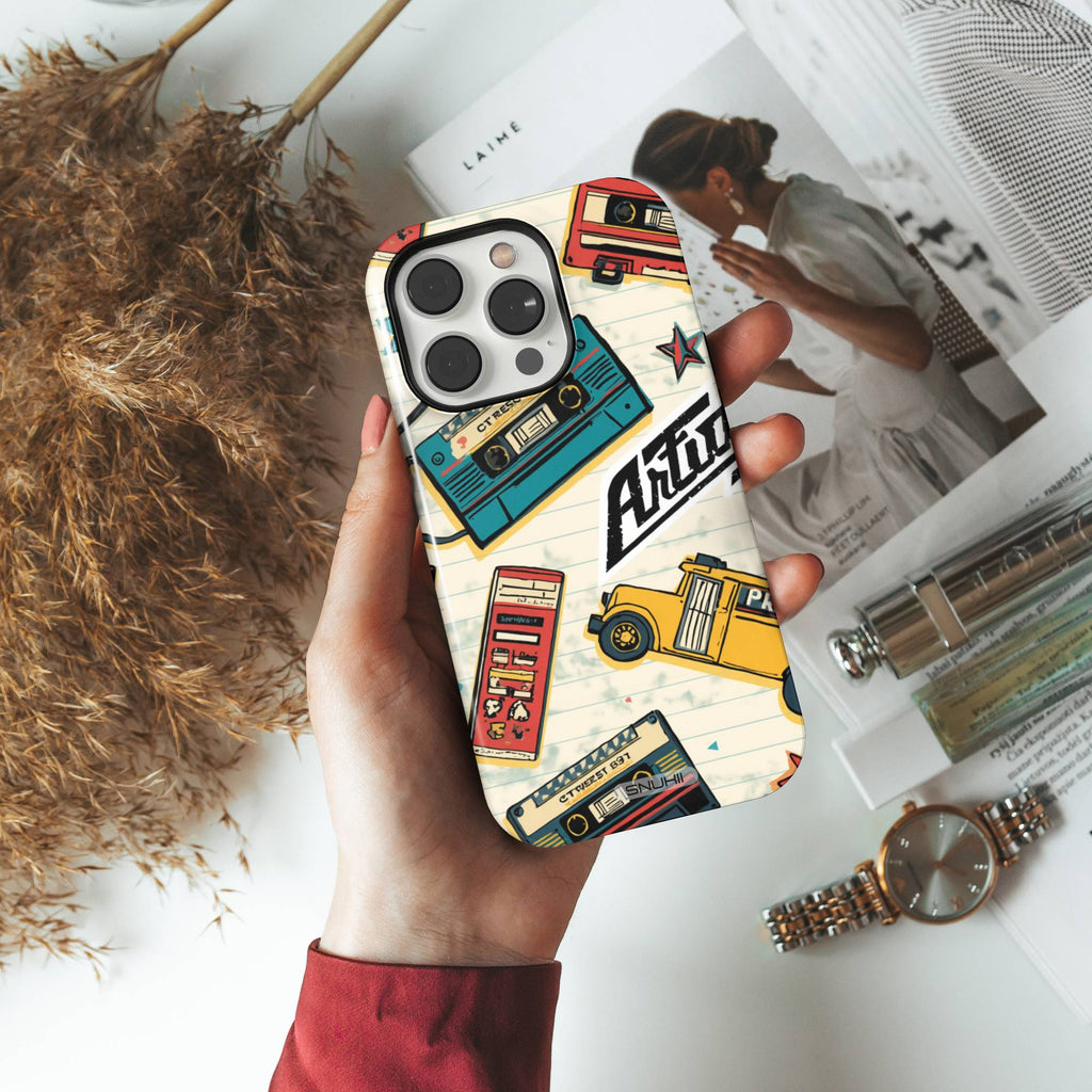Retro Aesthetic Tough Phone Case
