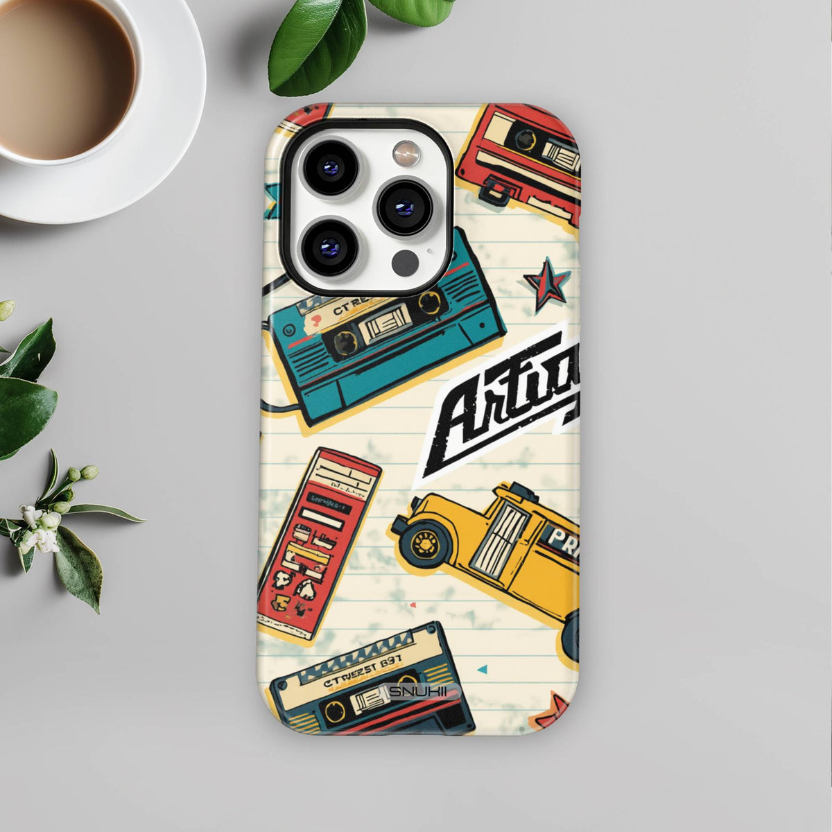 Retro Aesthetic Tough Phone Case