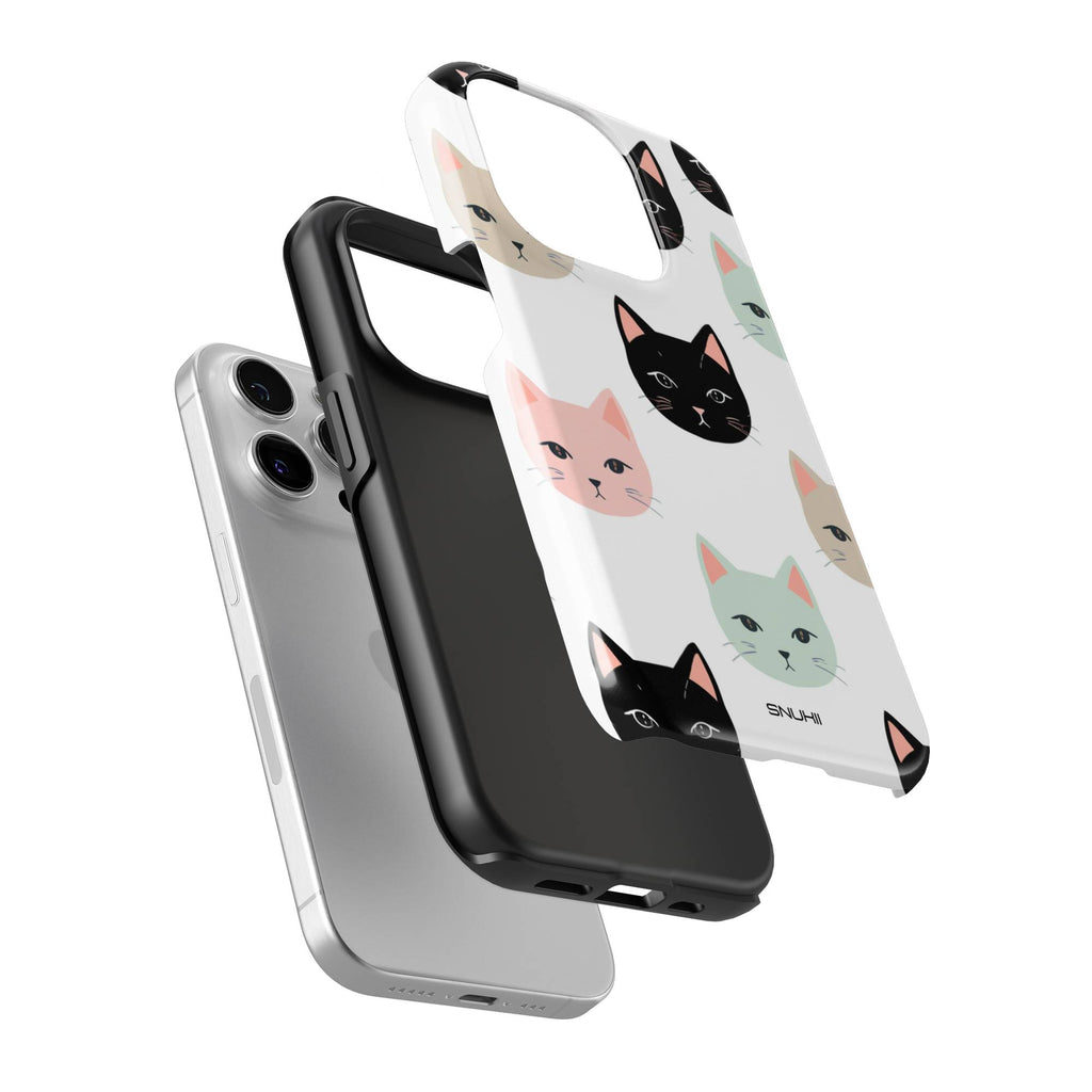 Cute Cat Tough Phone Case
