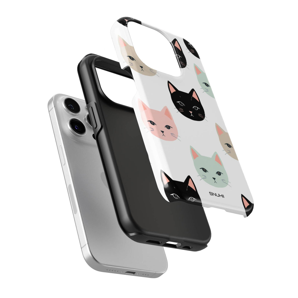 Cute Cat Tough Phone Case