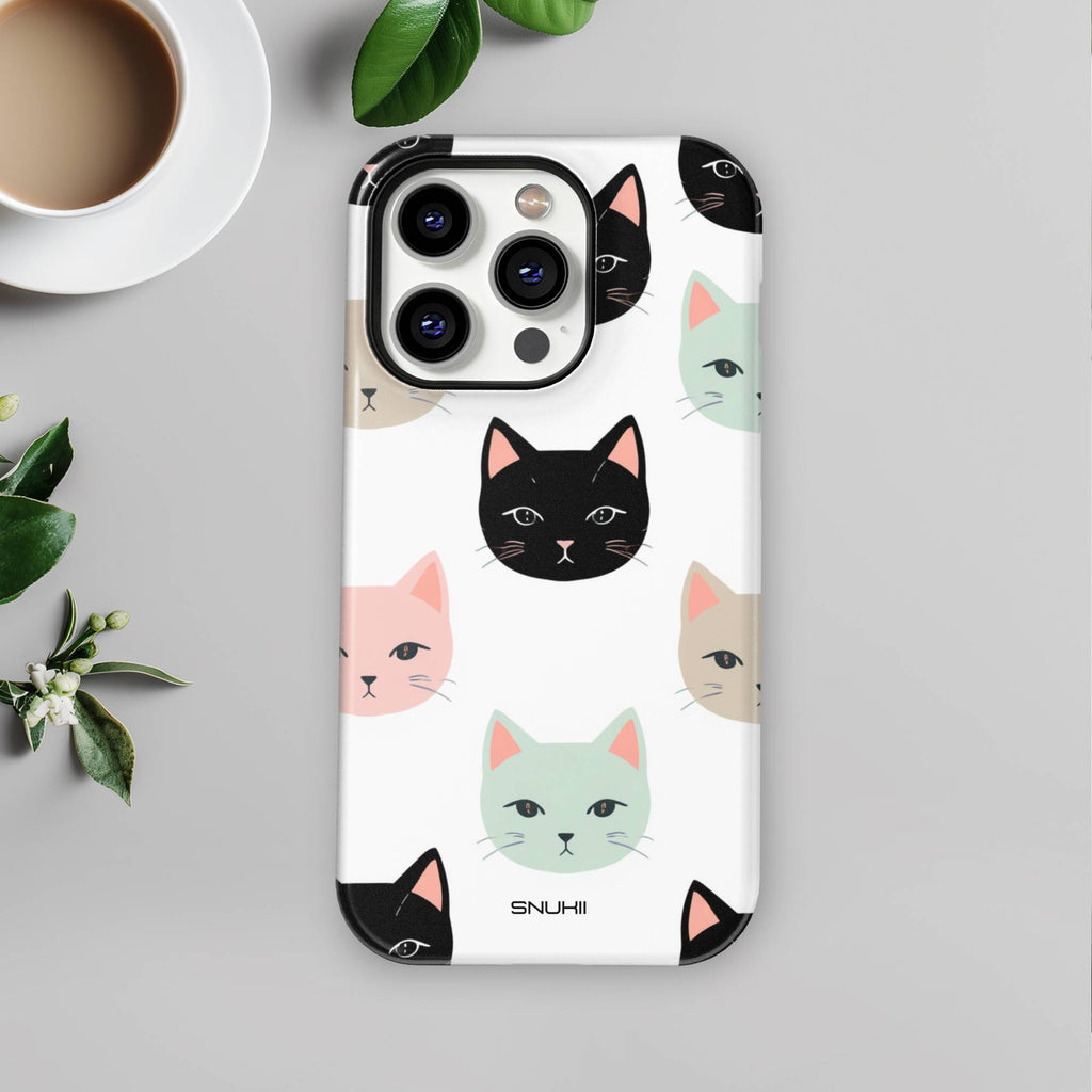 Cute Cat Tough Phone Case