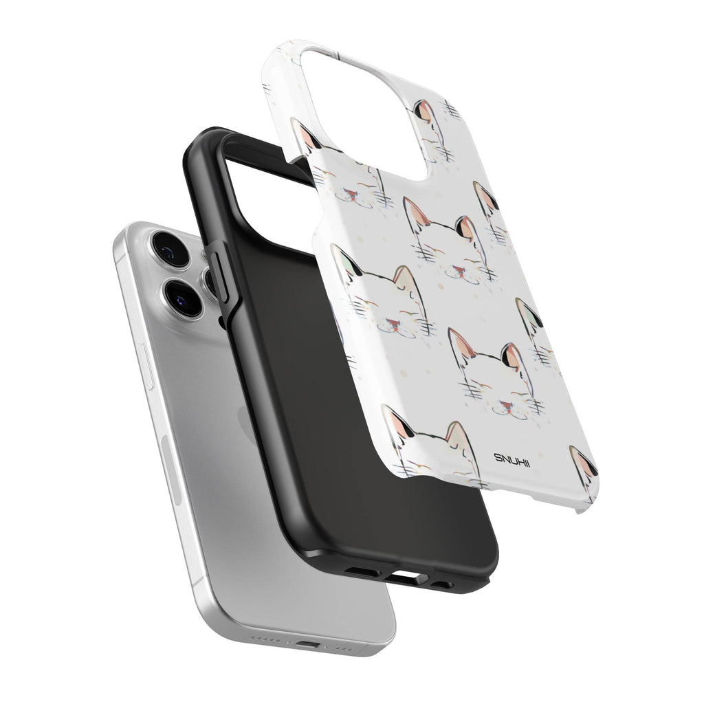 Watercolor Cat Tough Phone Case