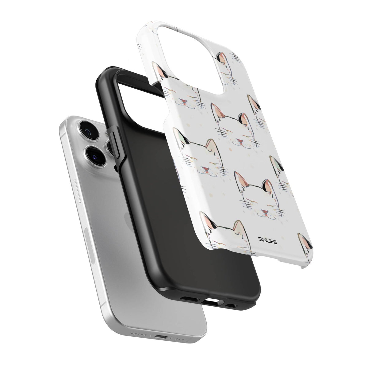 Watercolor Cat Tough Phone Case