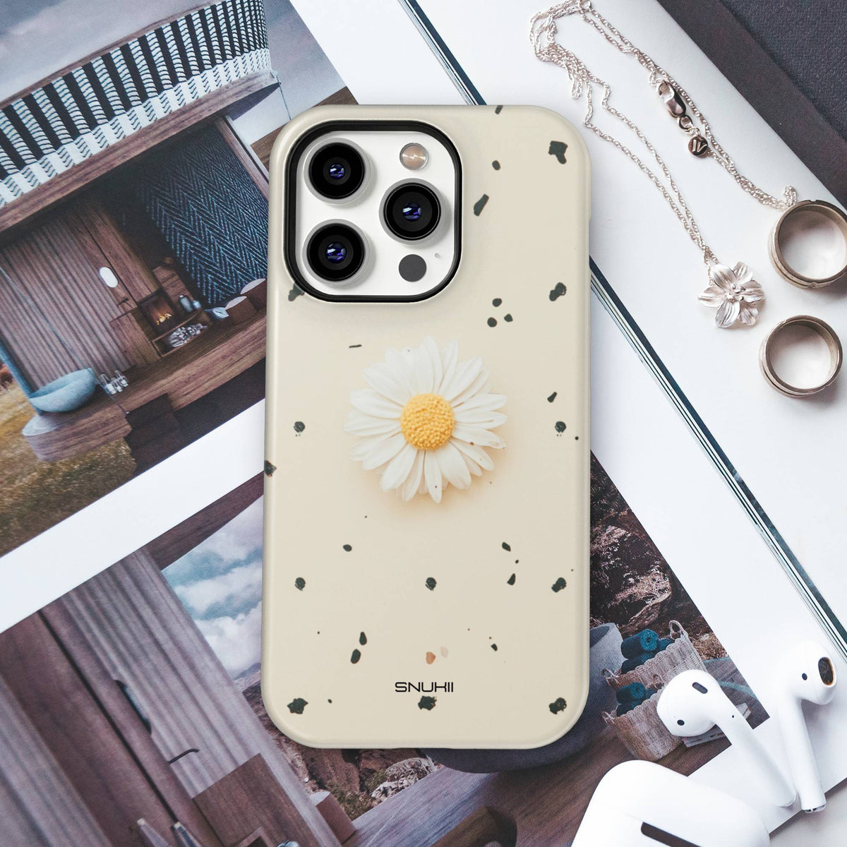 Daisy Flower Tough Phone Case