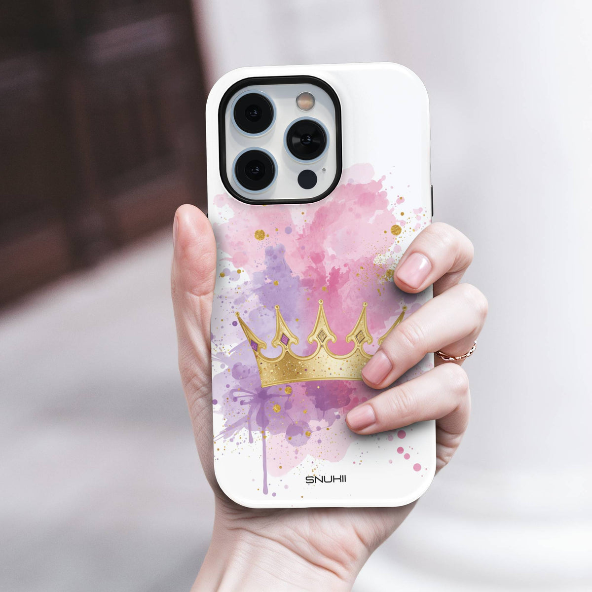Gold Crown Tough Phone Case