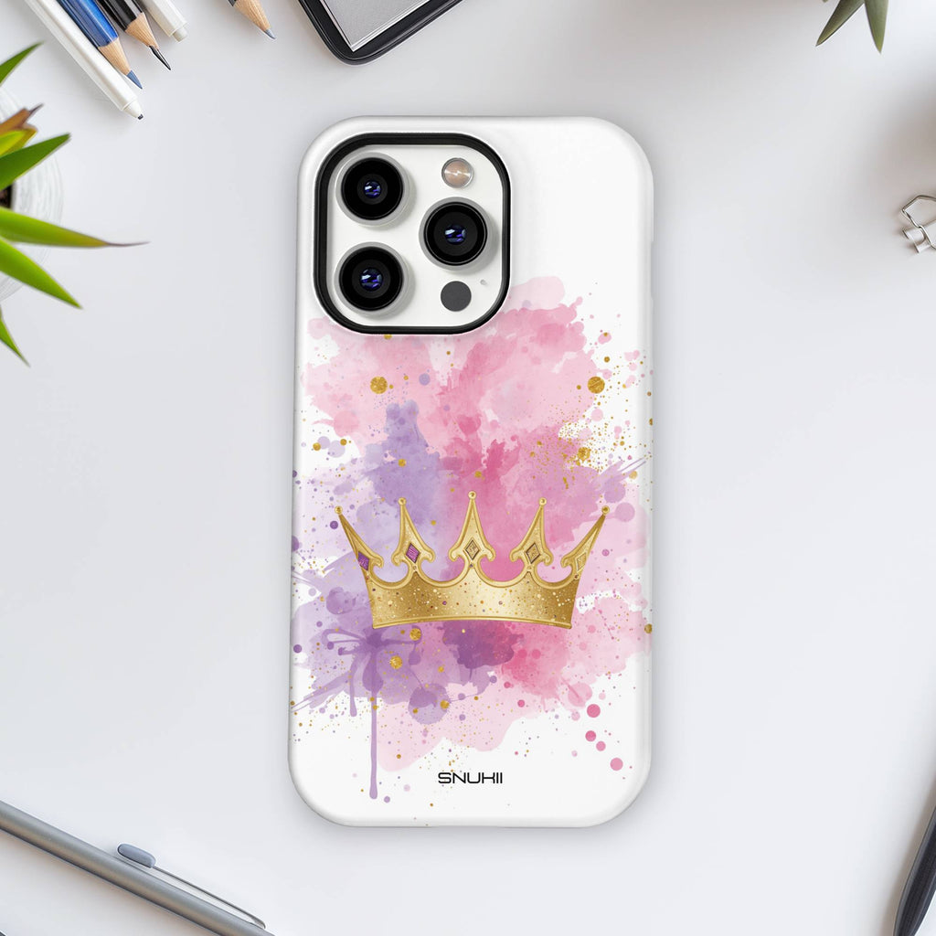 Gold Crown Tough Phone Case