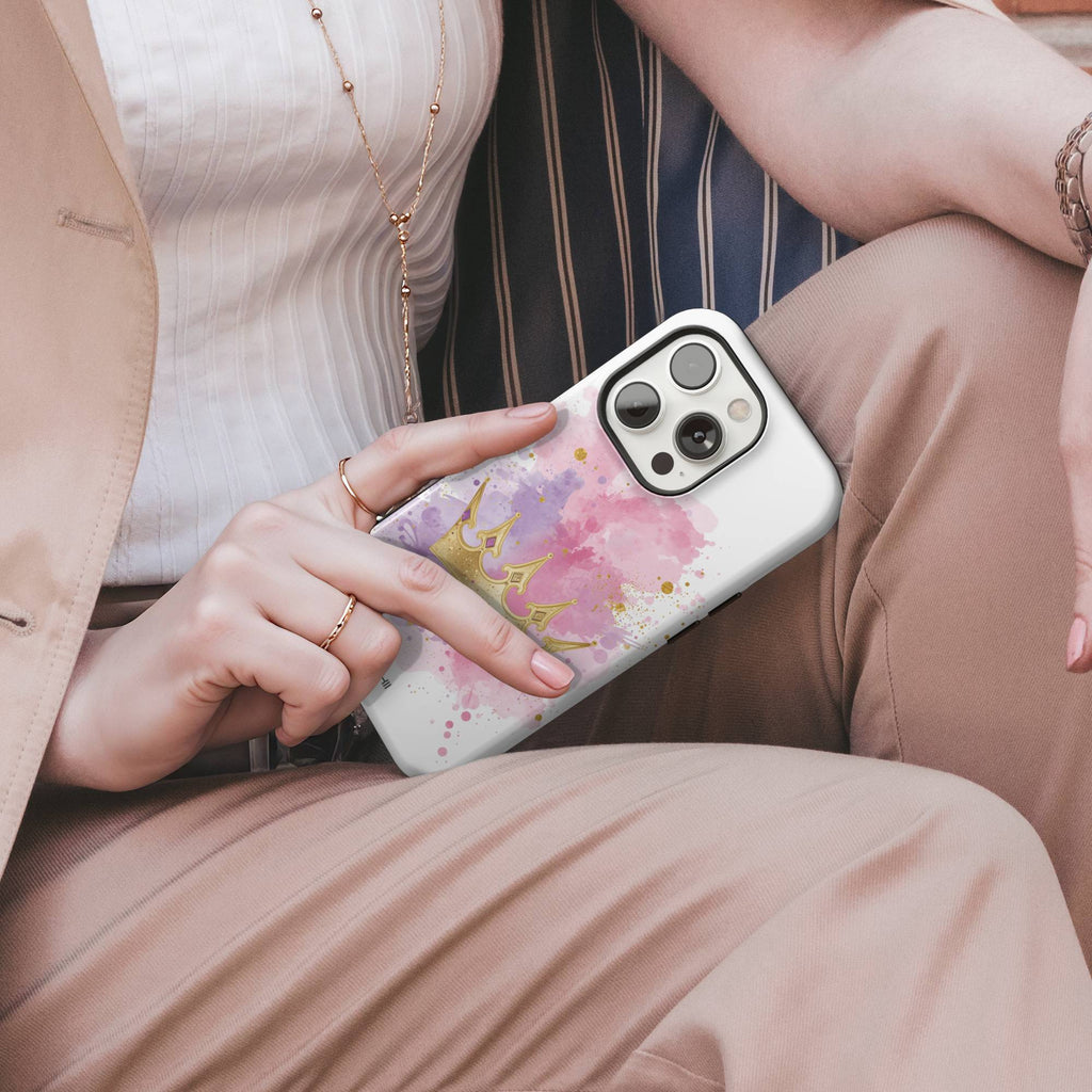 Gold Crown Tough Phone Case