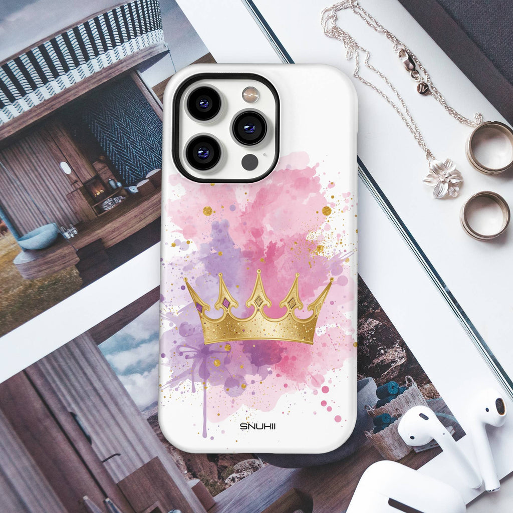 Gold Crown Tough Phone Case