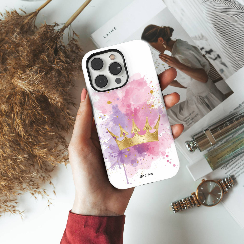 Gold Crown Tough Phone Case
