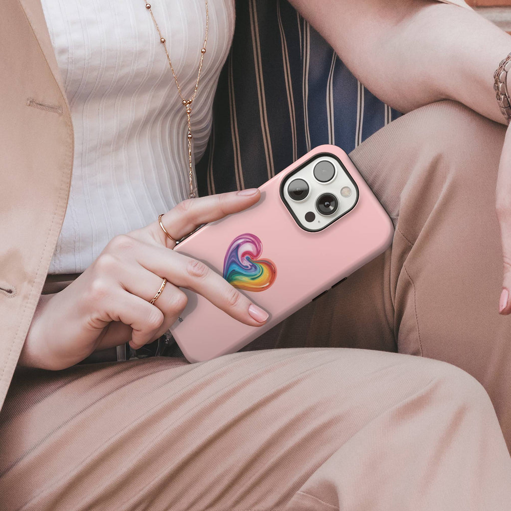 Pride Heart Tough Phone Case