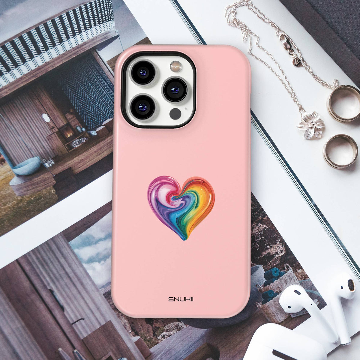 Pride Heart Tough Phone Case