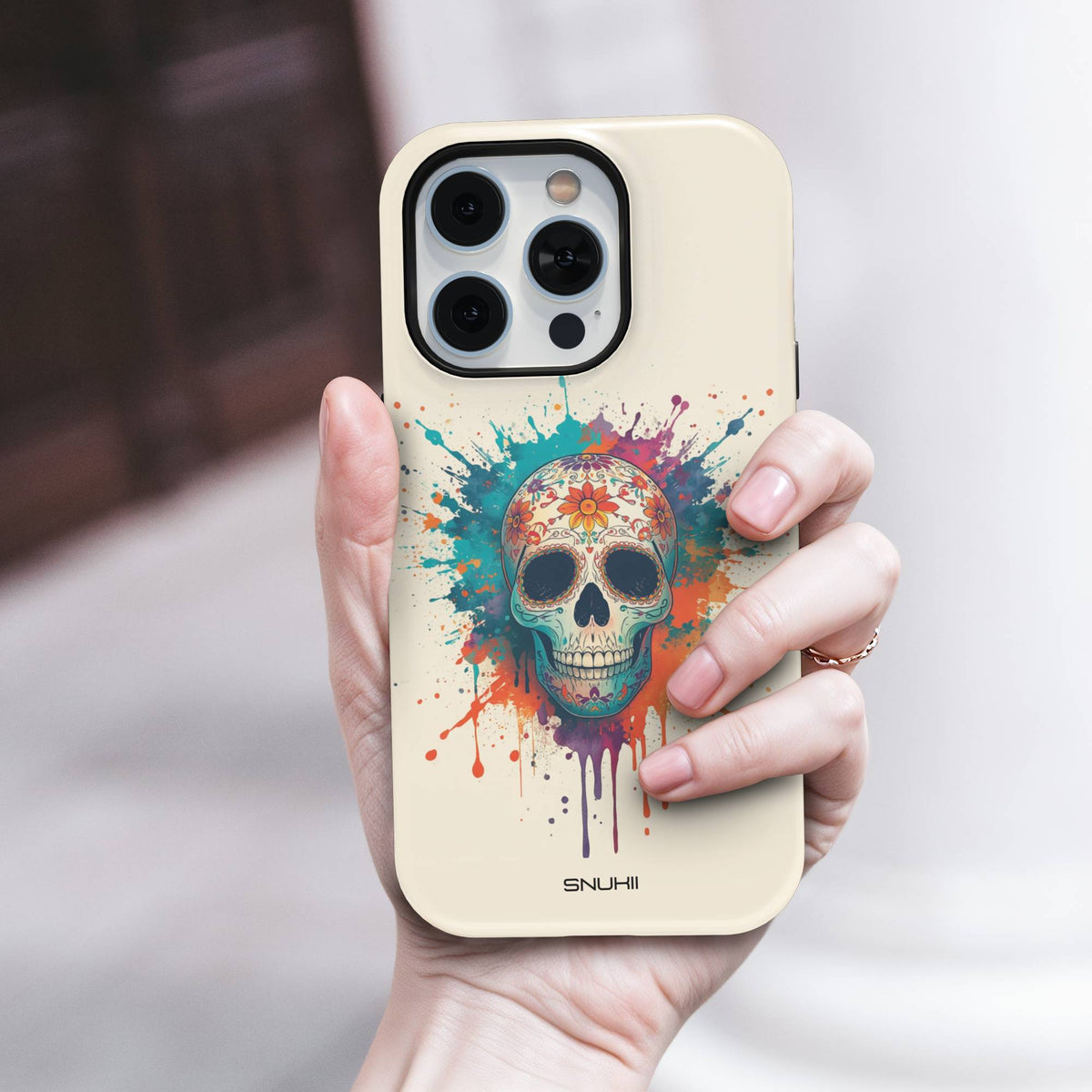 Sugar Skull Tough Phone Case