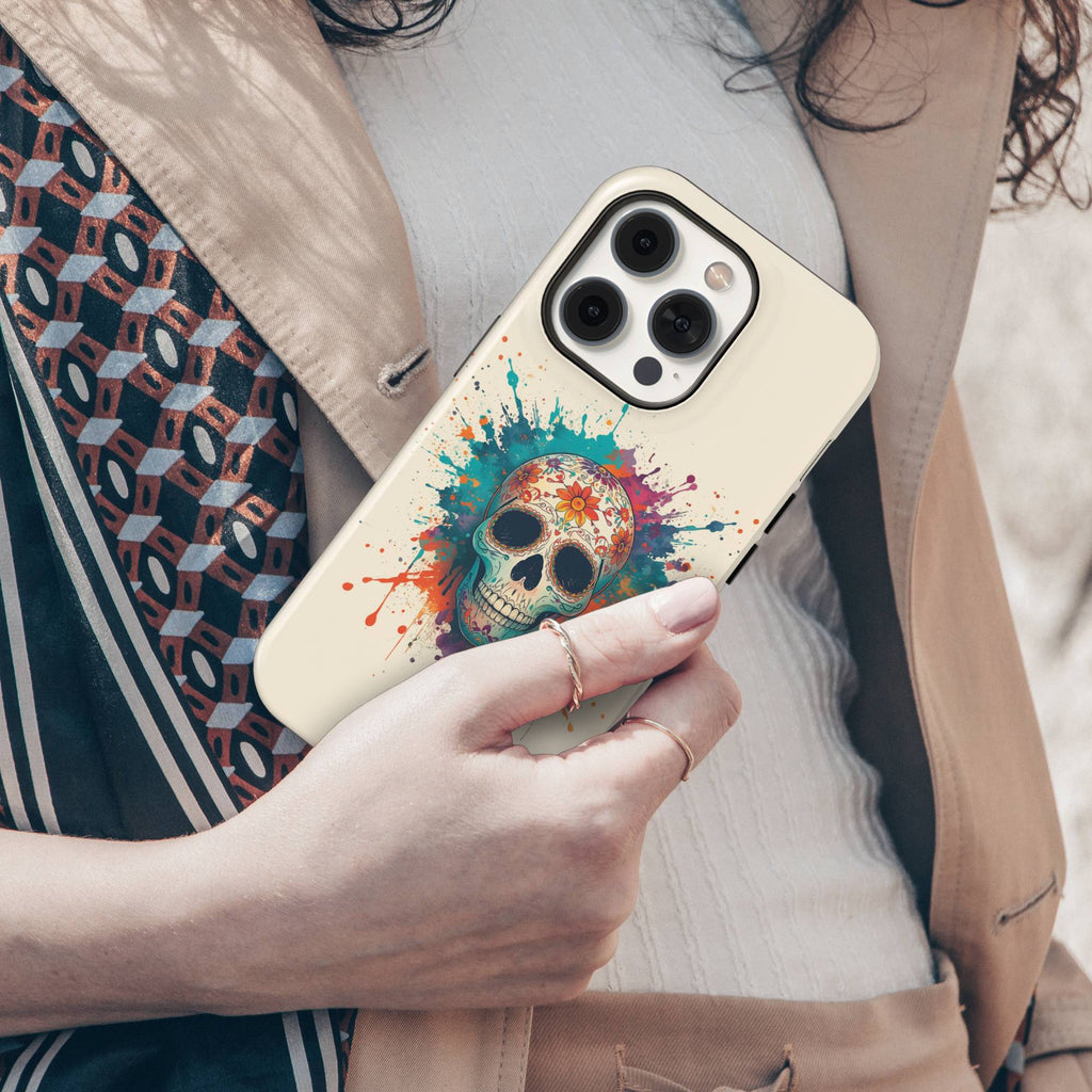 Sugar Skull Tough Phone Case