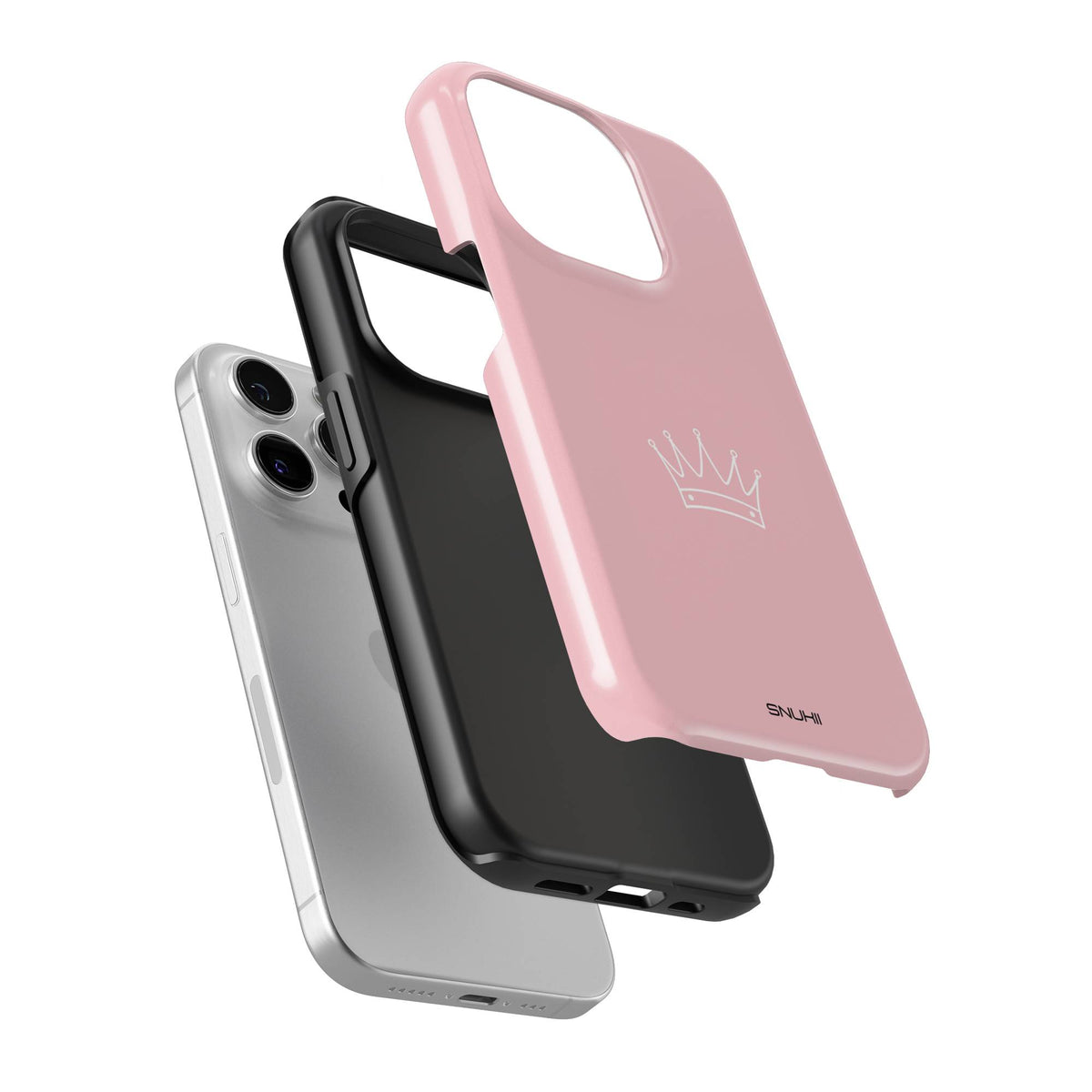 Pink Crown Tough Phone Case