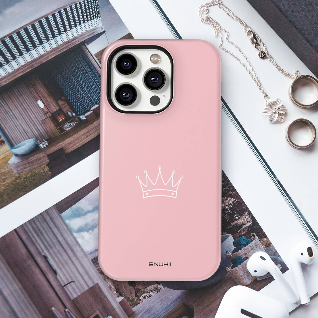 Pink Crown Tough Phone Case