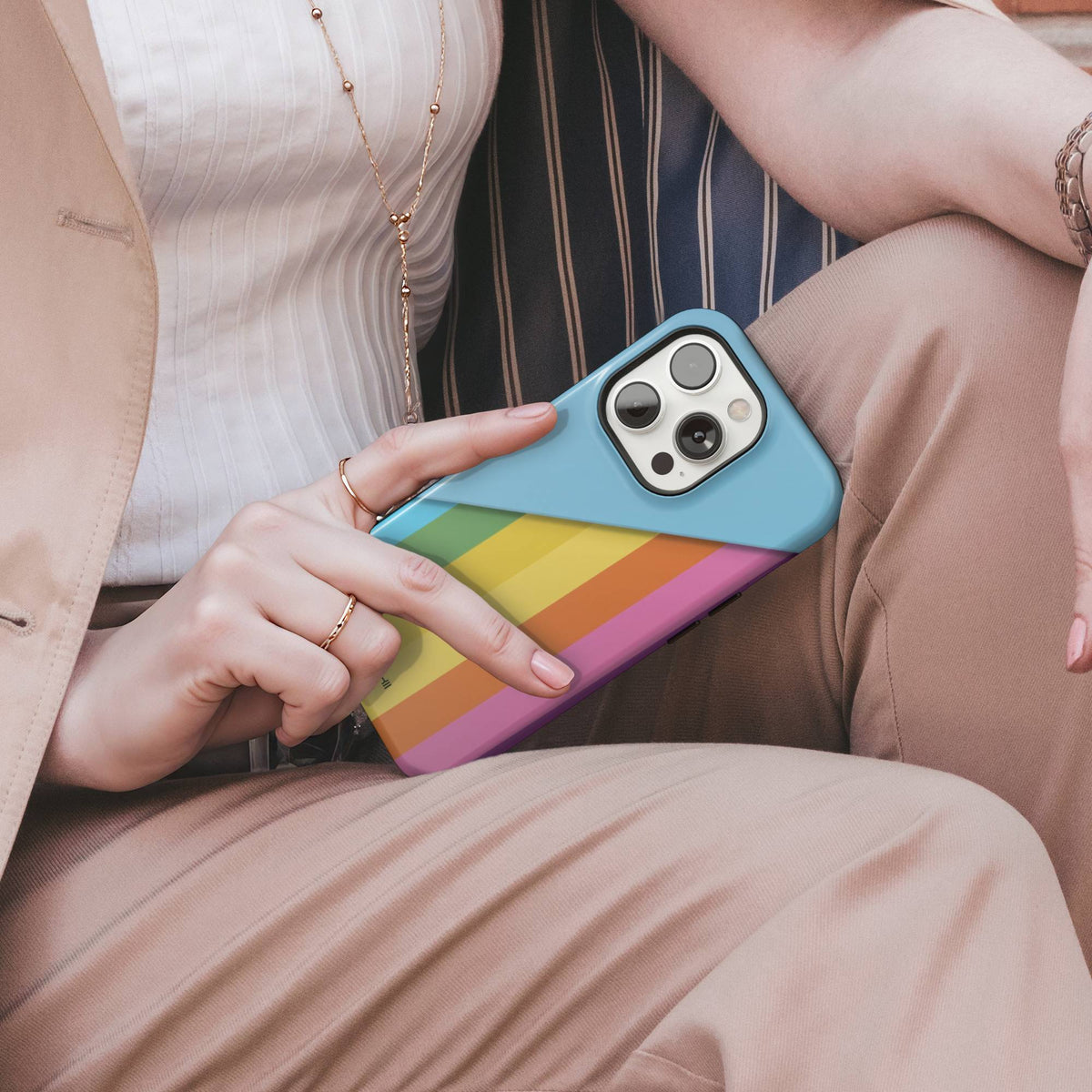 Retro Color Tough Phone Case