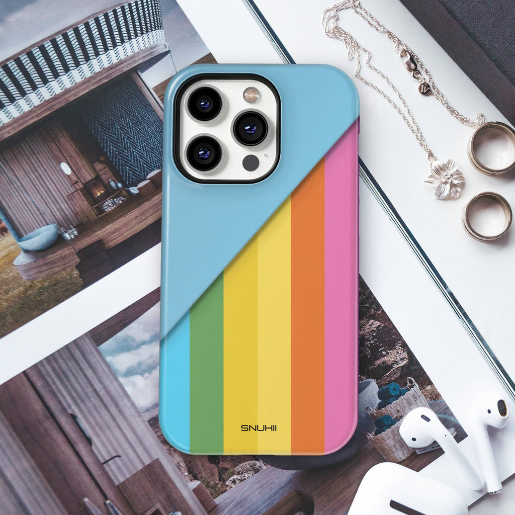 Retro Color Tough Phone Case