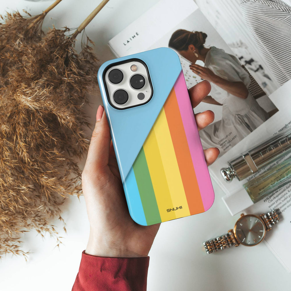 Retro Color Tough Phone Case