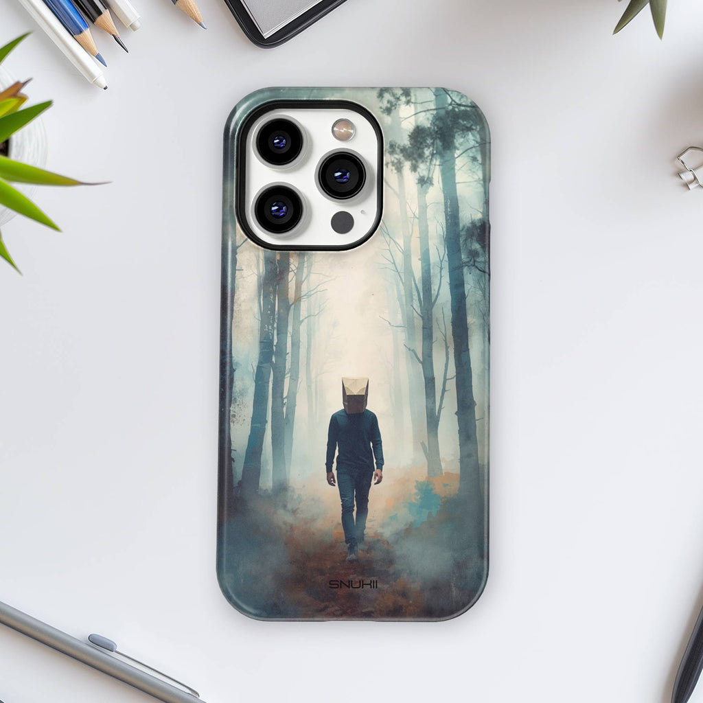 Misty Forest Tough Phone Case