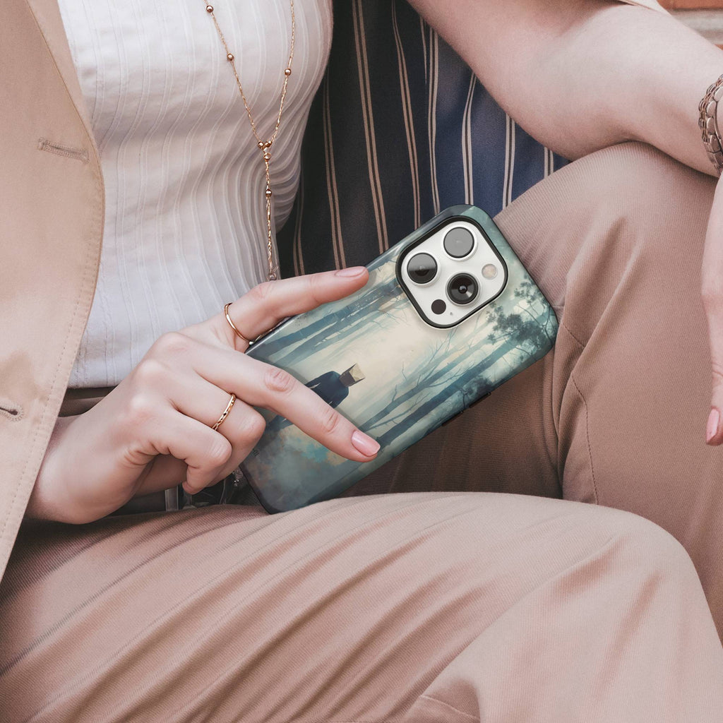Misty Forest Tough Phone Case