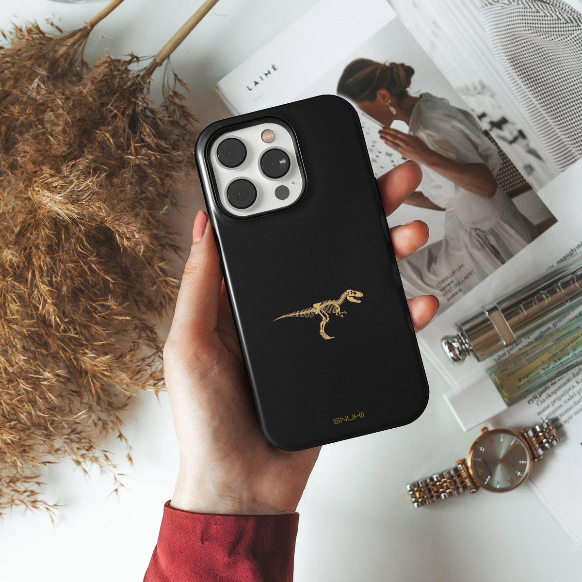 Dinosaur Skeleton Tough Phone Case