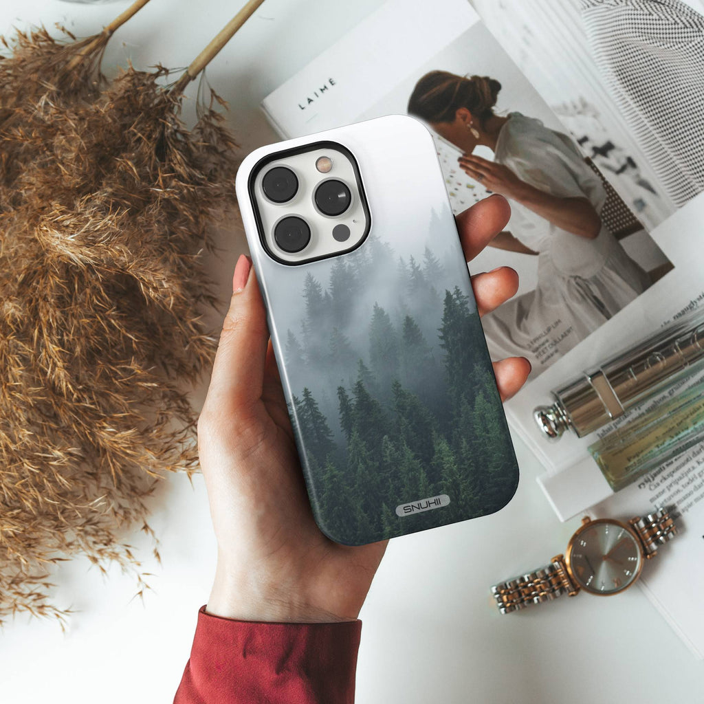 Foggy Forest Tough Phone Case