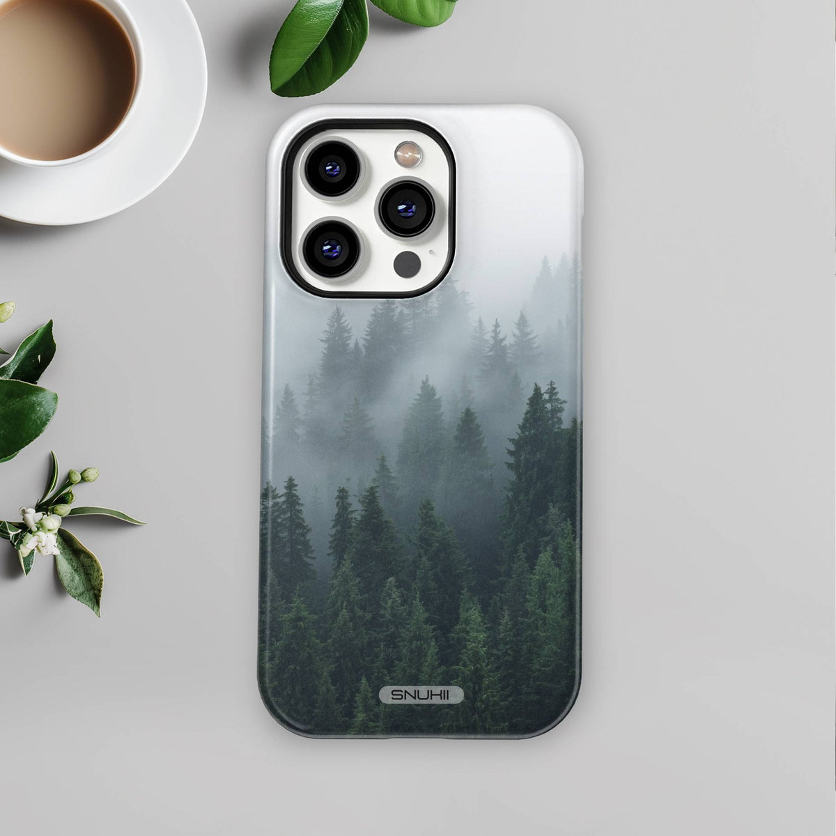 Foggy Forest Tough Phone Case