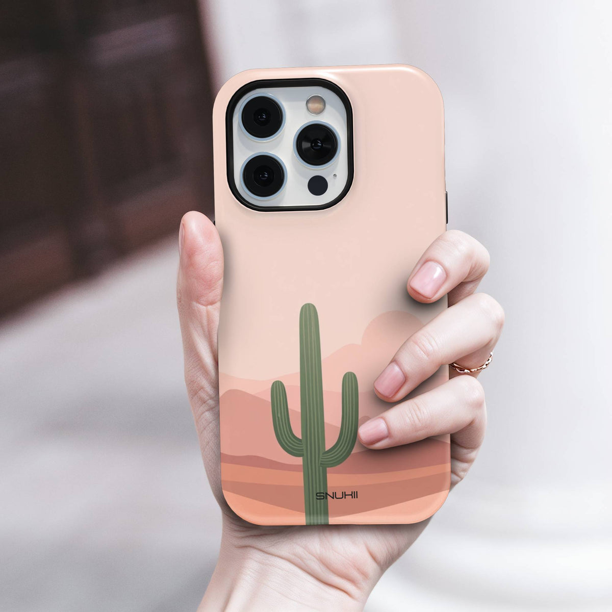 Boho Cactus Tough Phone Case