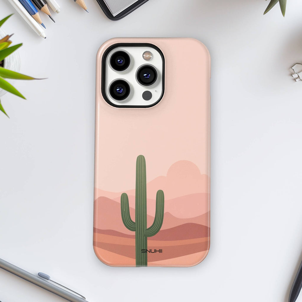 Boho Cactus Tough Phone Case
