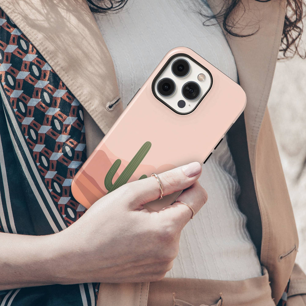 Boho Cactus Tough Phone Case