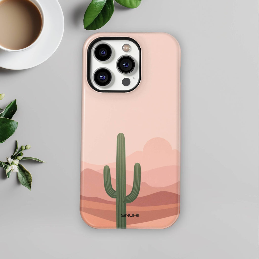 Boho Cactus Tough Phone Case