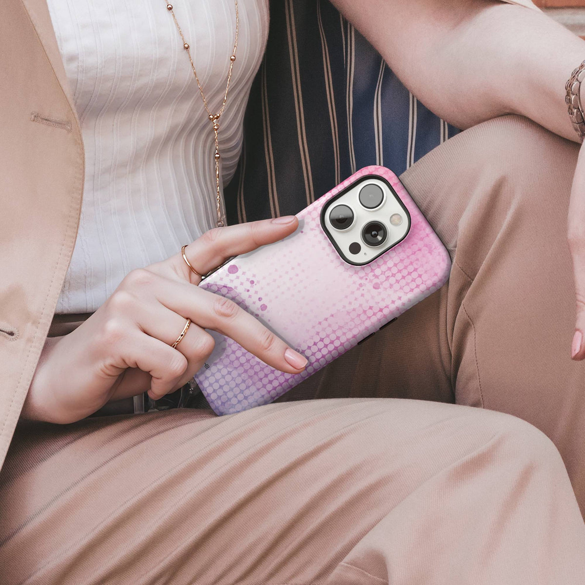 Pastel Pink Tough Phone Case