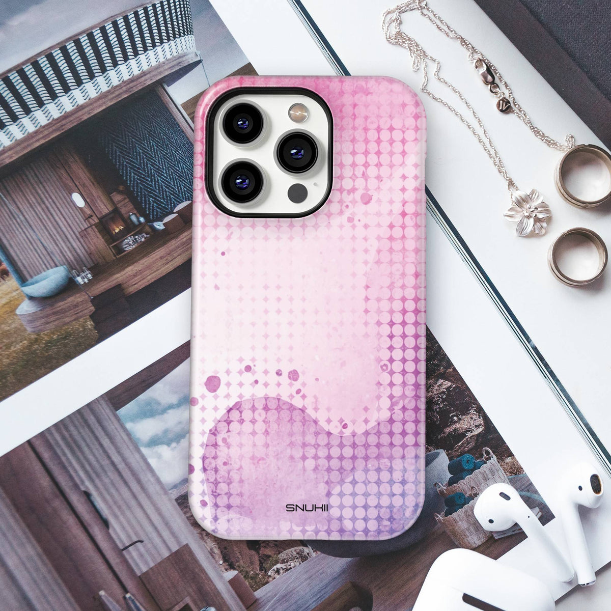Pastel Pink Tough Phone Case