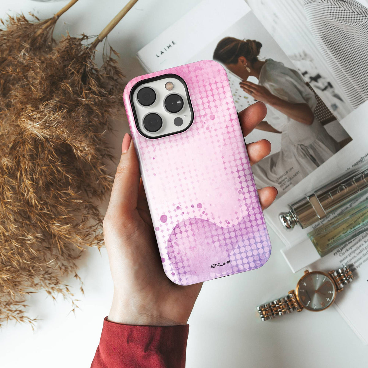 Pastel Pink Tough Phone Case