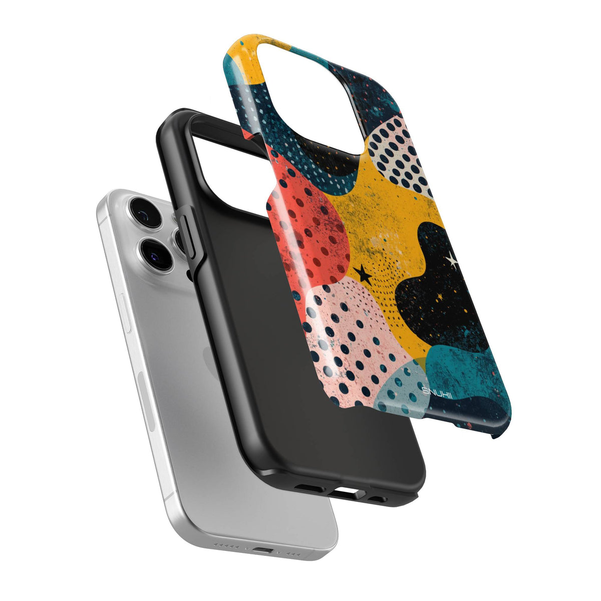 Abstract Retro Tough Phone Case