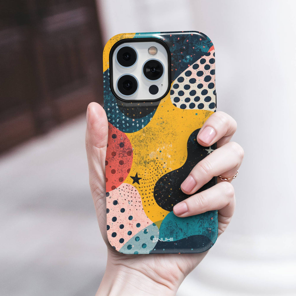 Abstract Retro Tough Phone Case