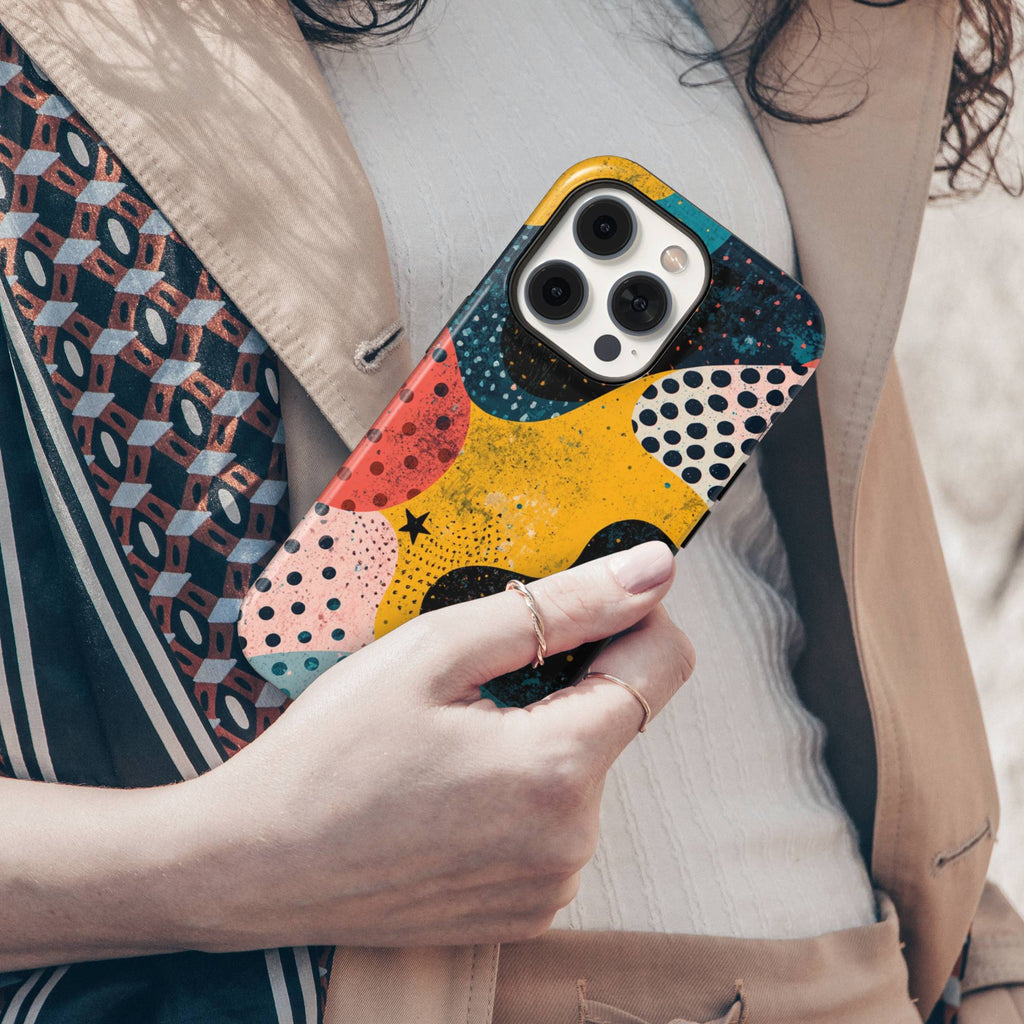 Abstract Retro Tough Phone Case