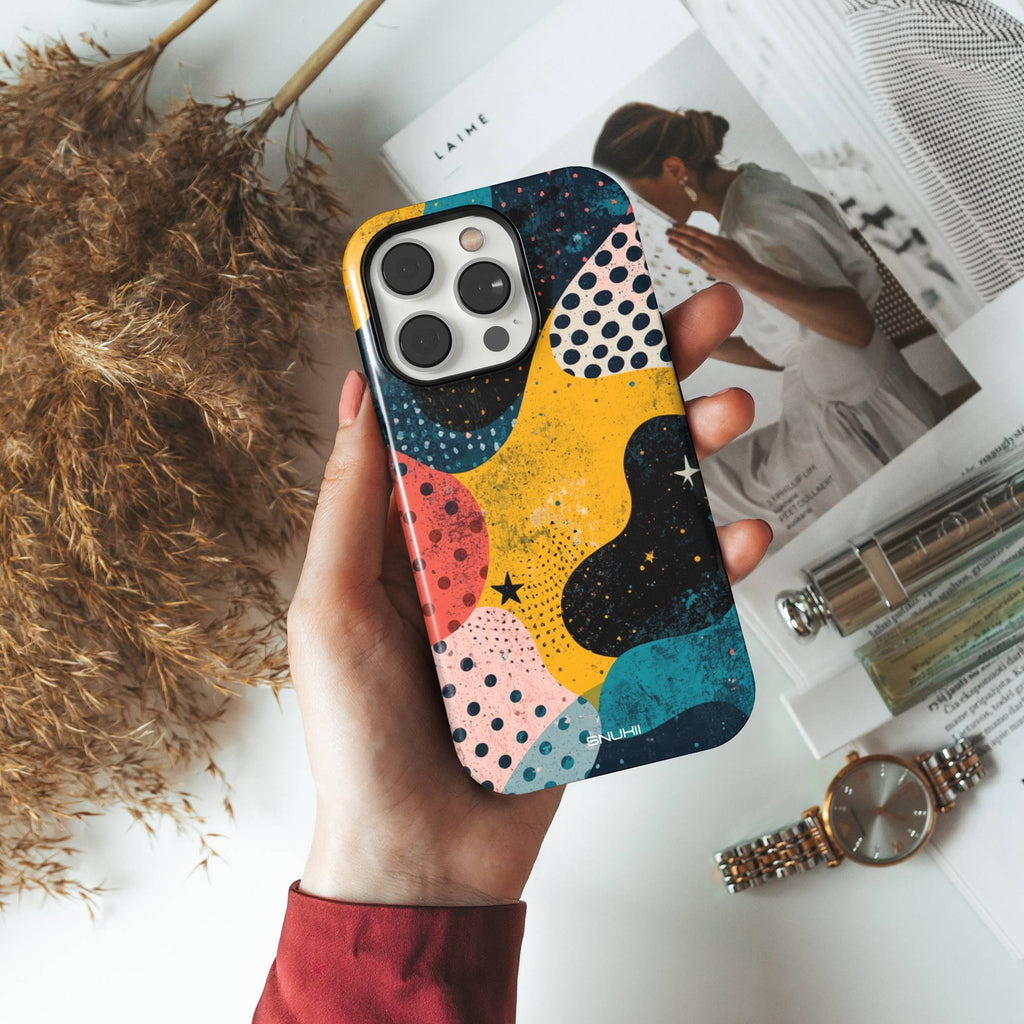 Abstract Retro Tough Phone Case