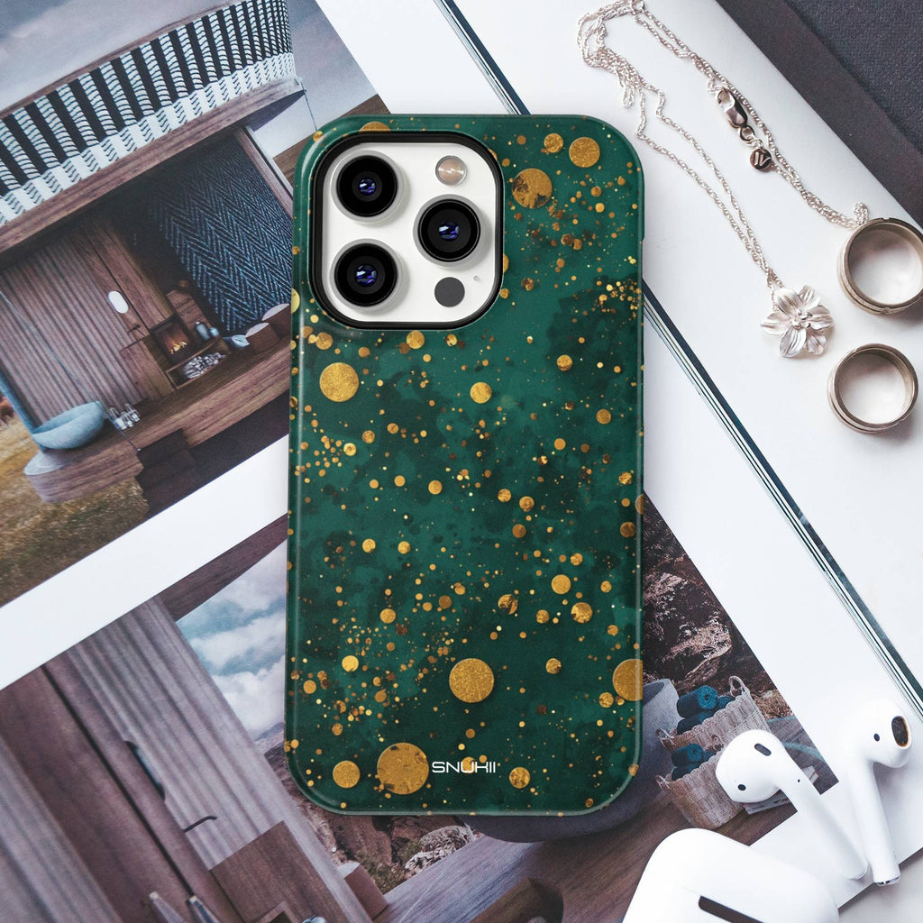 Gold Emerald Tough Phone Case