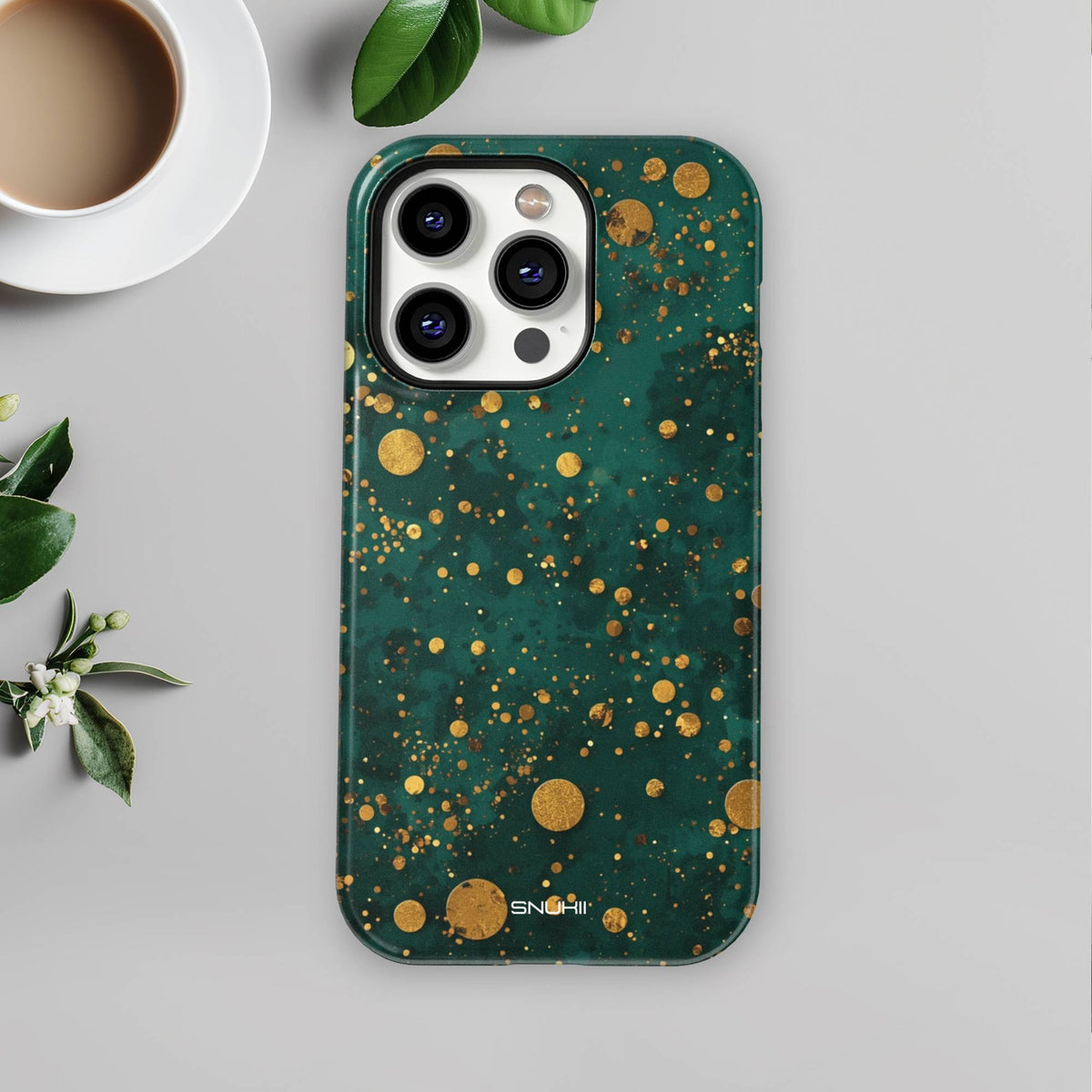 Gold Emerald Tough Phone Case