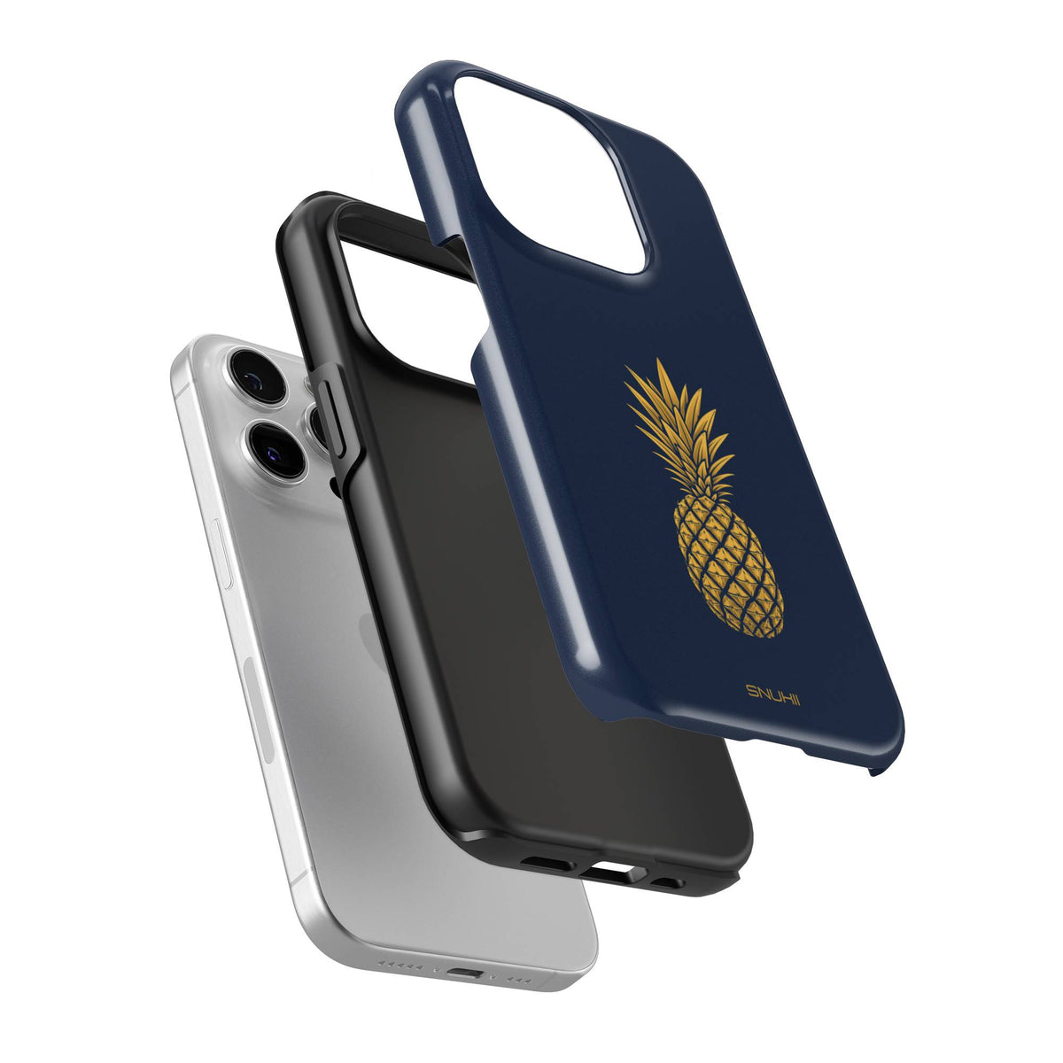 Gold Pineapple Tough Phone Case