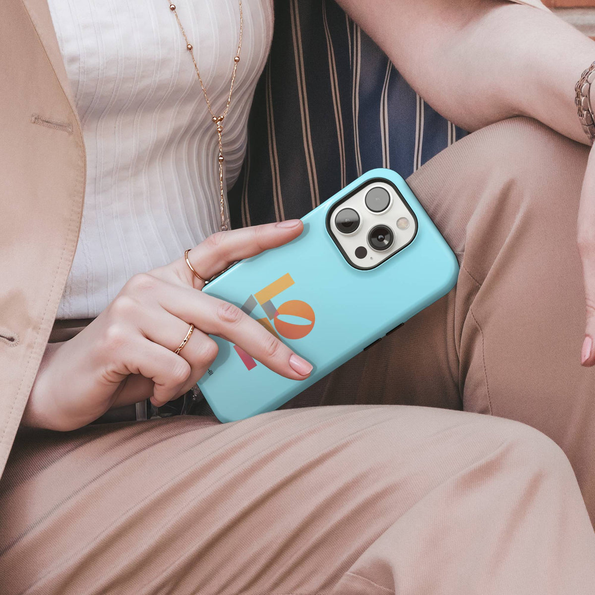 Colorful Love Tough Phone Case