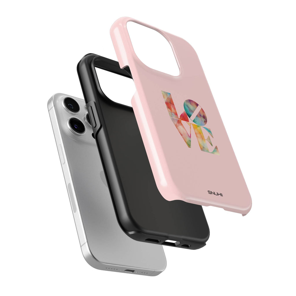 Pink Love Tough Phone Case
